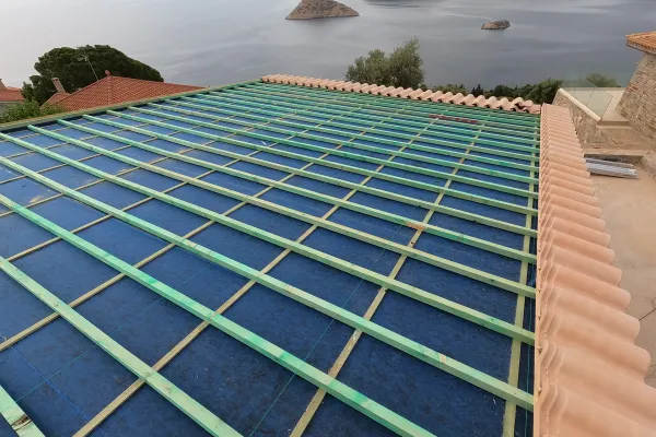 Φυσικό ροζ κεραμίδι στο Πόρτο Ράφτη